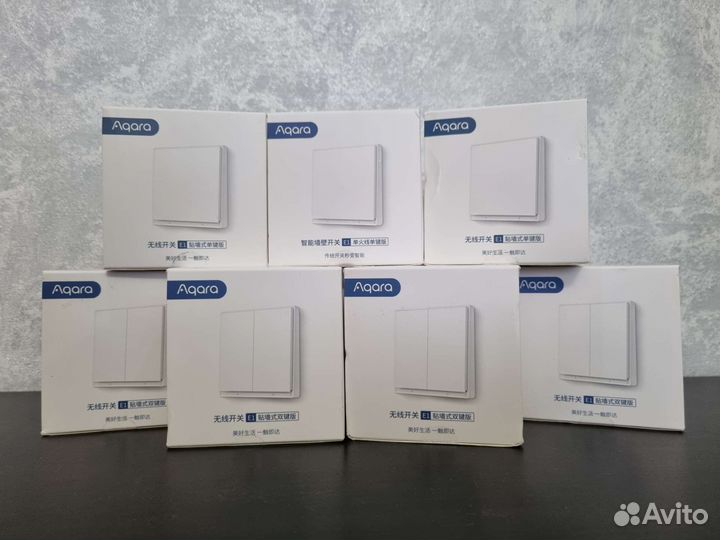 Беспроводной выключатель света 2х клавишный Xiaomi