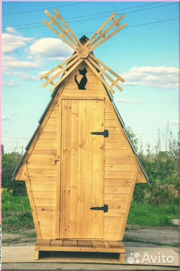 Дачный туалет домик XUJ