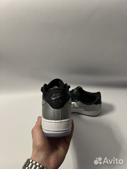 Кроссовки Nike air force 1 Metallic