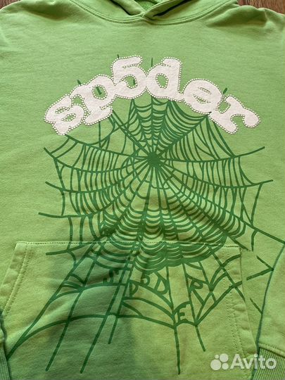 Толстовка sp5der hoodie slime thugger