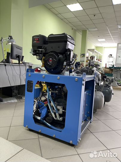 Винтовой бензиновый компрессор