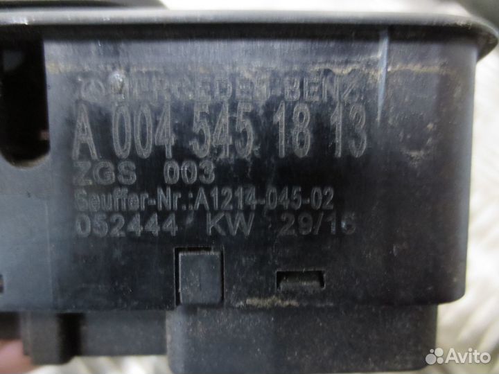 Блок управления стеклоподъемника правой двери Merc