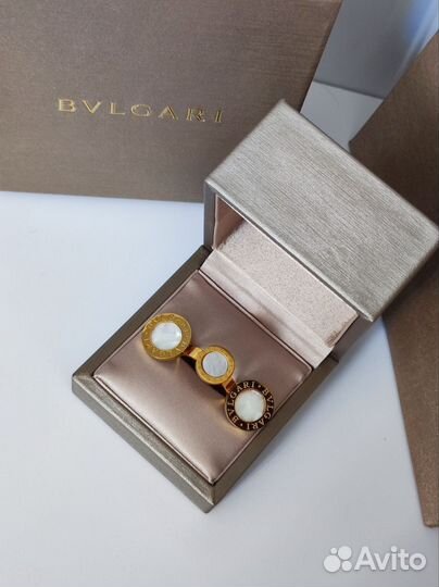 Bvlgari Булгари серьги кольцо премиум