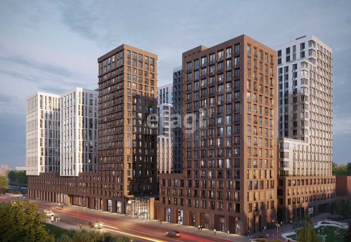 Апартаменты-студия, 27,1 м², 2/21 эт.