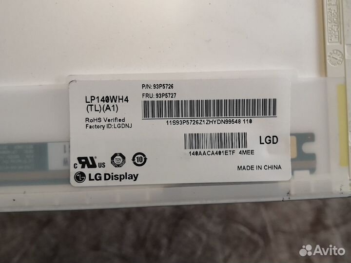 Матрица lp140wh4