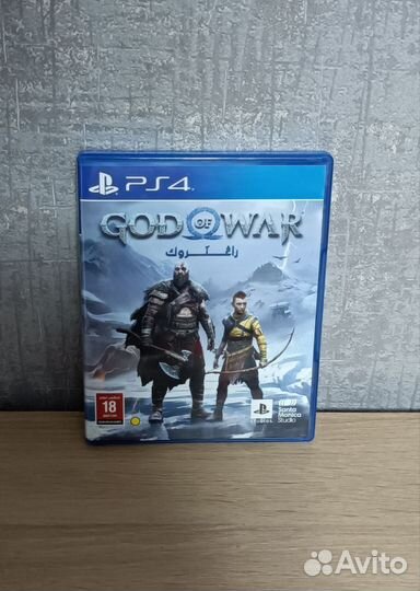 Игра для playstation 4 god of war Ragnarok