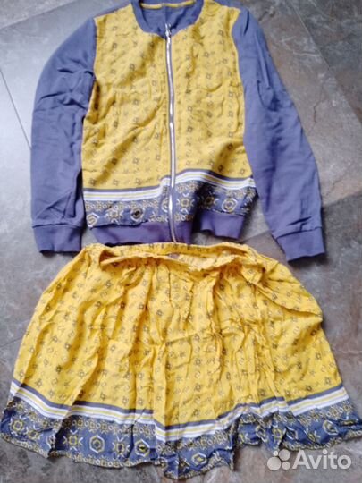 Костюм юбка и жакет