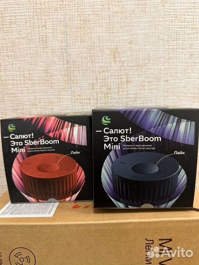 Колонка салют Sberboom mini сбербум