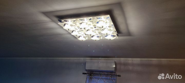 Люстра потолочная бу