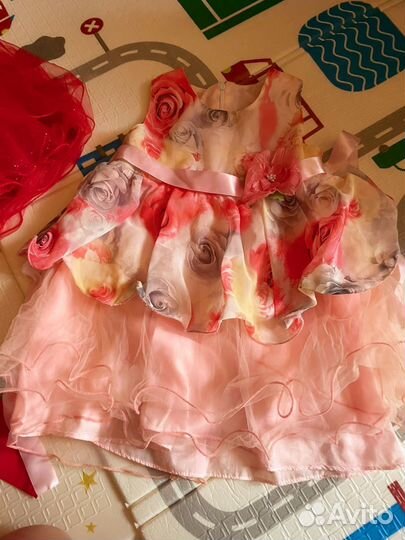 Платье для девочки 92