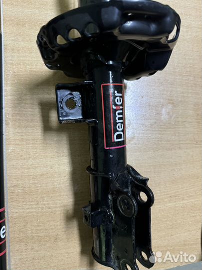 Стойки с занижением комплек на hyundai solaris 2