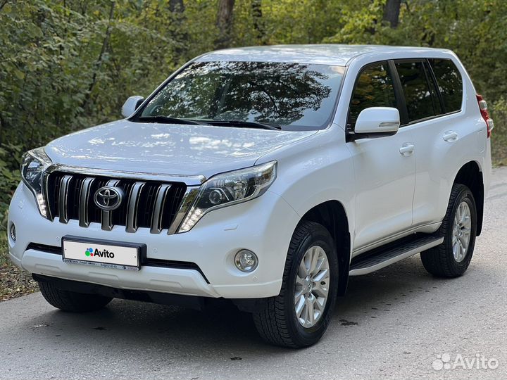 Toyota Land Cruiser Prado 2014 Р±РµР»С‹Р№