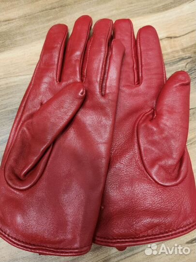 Перчатки натуральная кожа