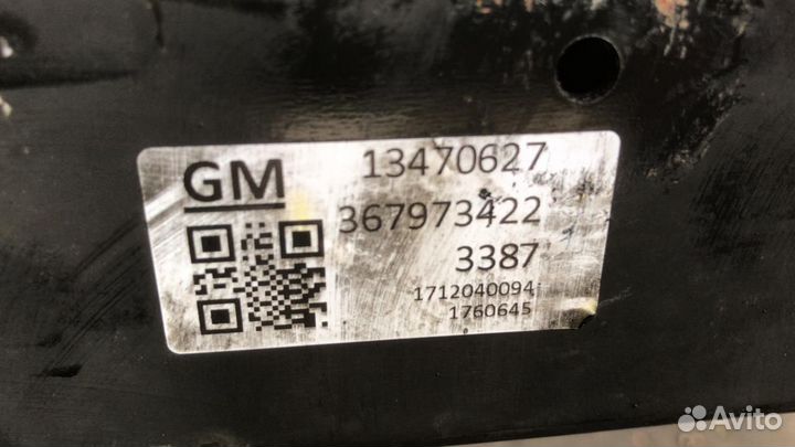 Подрамник Опель Зафира С