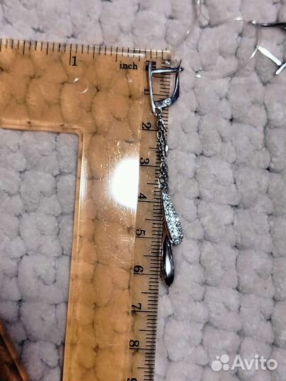 Серебряные серьги