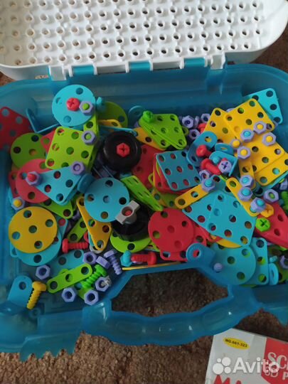 Конструктор-мозаика с шуруповёртом