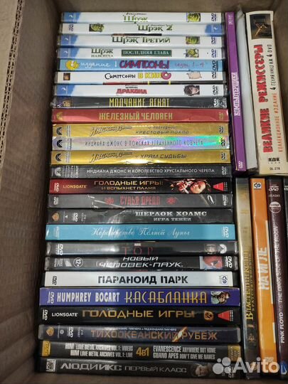 Огромная коллекция DVD дисков