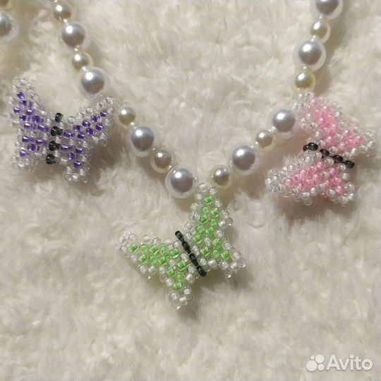 Ожерелье из бисера ручной работы на заказ