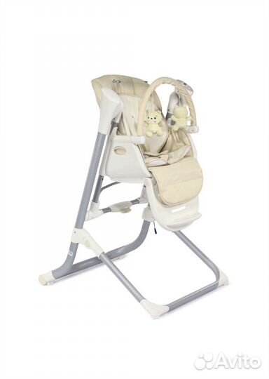 Стульчик- качели с пультом babyton 2 в 1