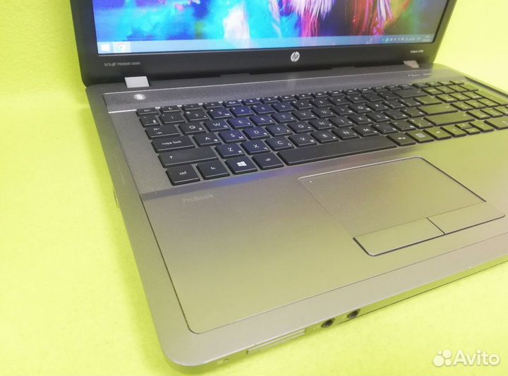 Игровой ноутбук HP Windows/ssd/i5 4 ядра/экран 17