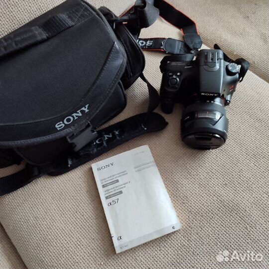 Зеркальный фотоаппарат sony alpha slt-a57