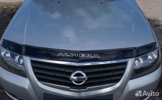 Ветровики, Дефлектор капота nissan Almera Classic