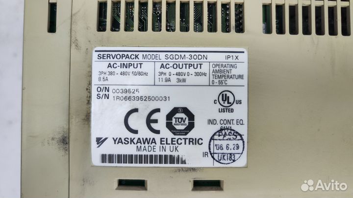 Yaskawa sgdm-30DN