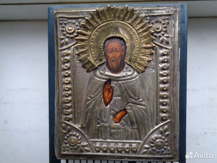 Икона святой Преподобный Сергий Радонежский