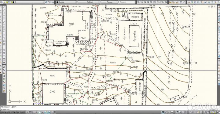 Разметка дома / Геосъемка / Геодезист
