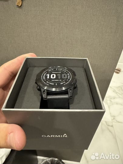 Смарт-часы garmin Fenix 7 Sapphire (010-02540-35)