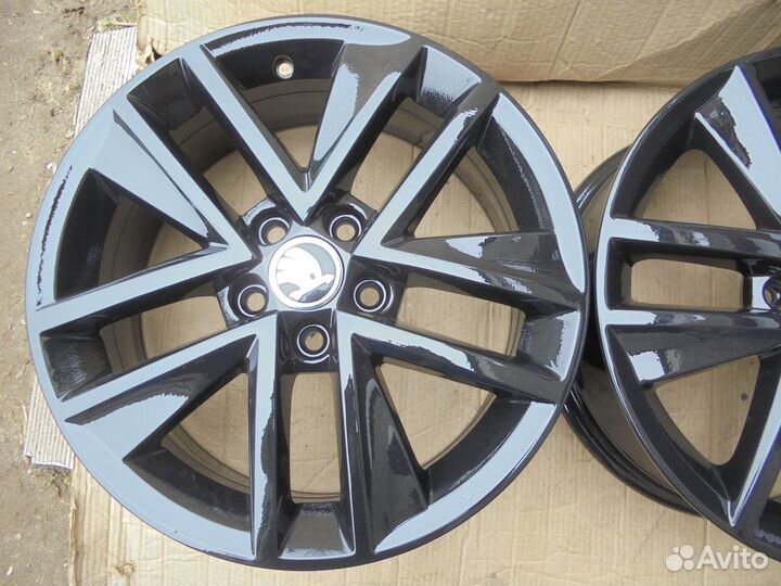 Литые диски Skoda Rapid Clubber 6j r16 ET40 5х100