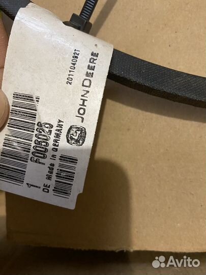 Джон Дир F005027 ремень John Deere