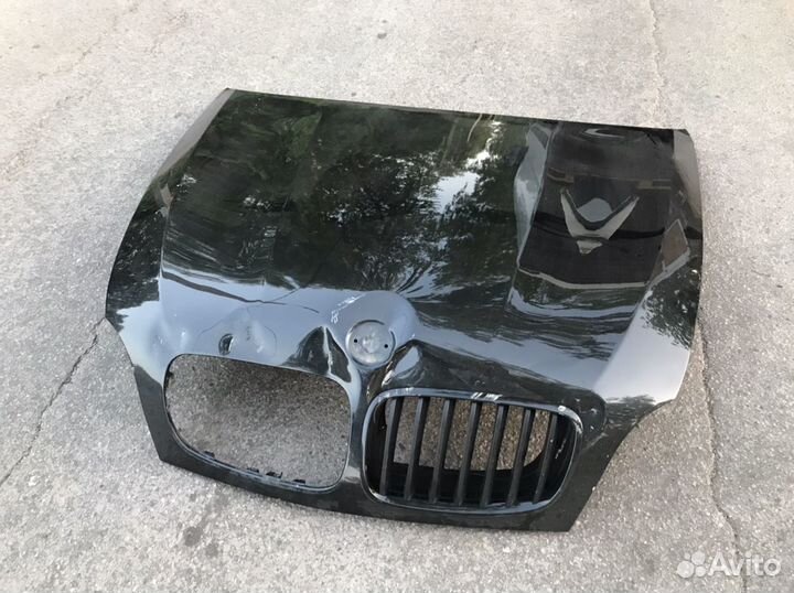 BMW X5 X6 e70 e71 капот с дефектом