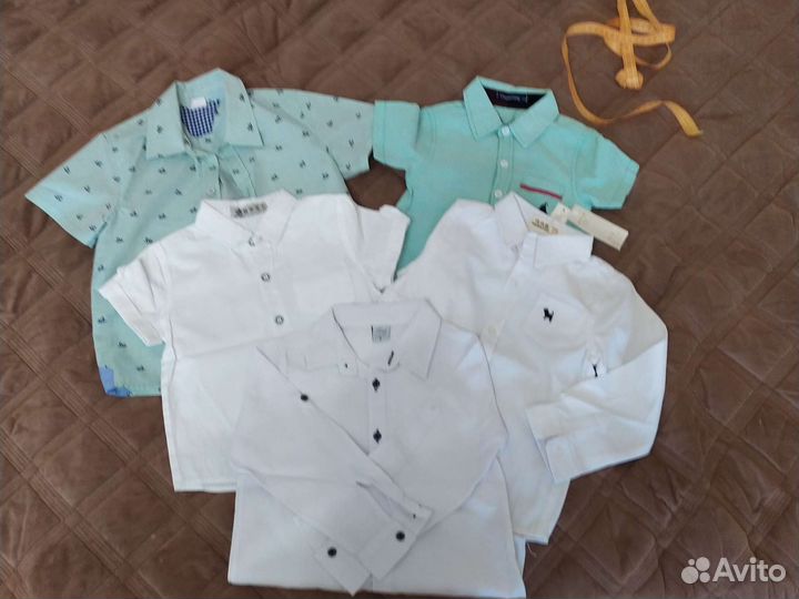 Рубашки для мальчика (5/7 лет)