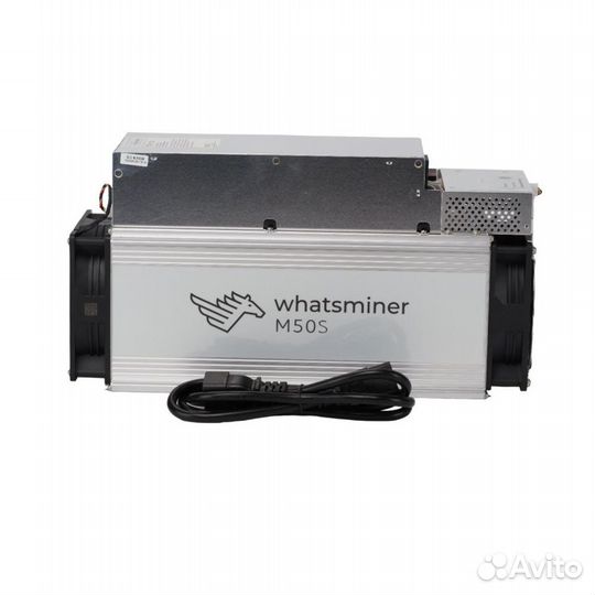 Майнер Whatsminer M50s 126TH с размещением