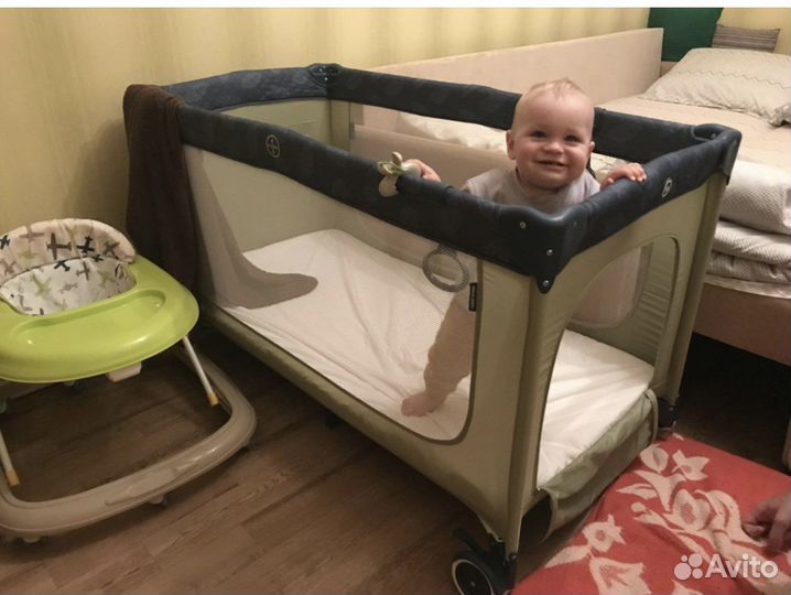 Кроватка- манеж складная в аренду