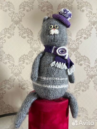 Котик ручной работы