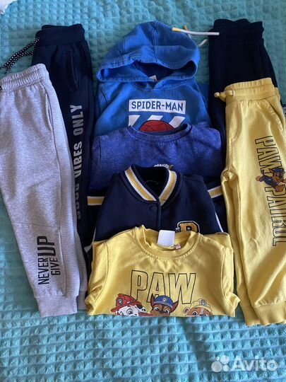 Вещи пакетом на мальчика 104