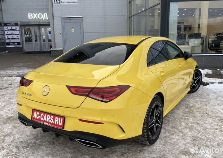 Mercedes-Benz CLA-класс 1.3 AMT, 2021, 19 000 км
