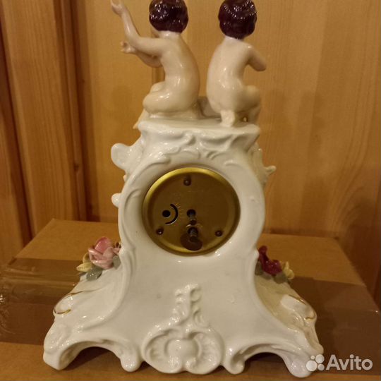 Часы фарфор Дрезден