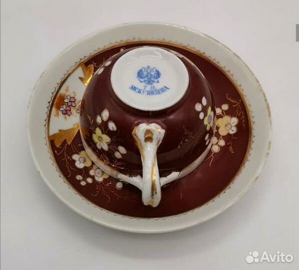 Чайная пара Кузнецова 19-20вв