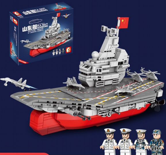 Конструктор Китайский авианосец Шаньдун / Техник 4