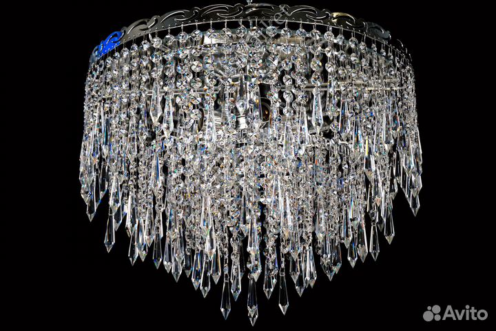 Люстра хрустальная 