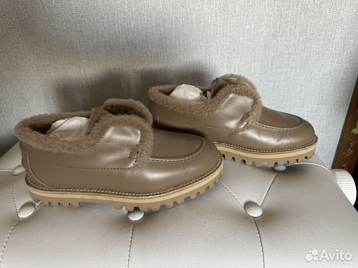 Лоферы на меху