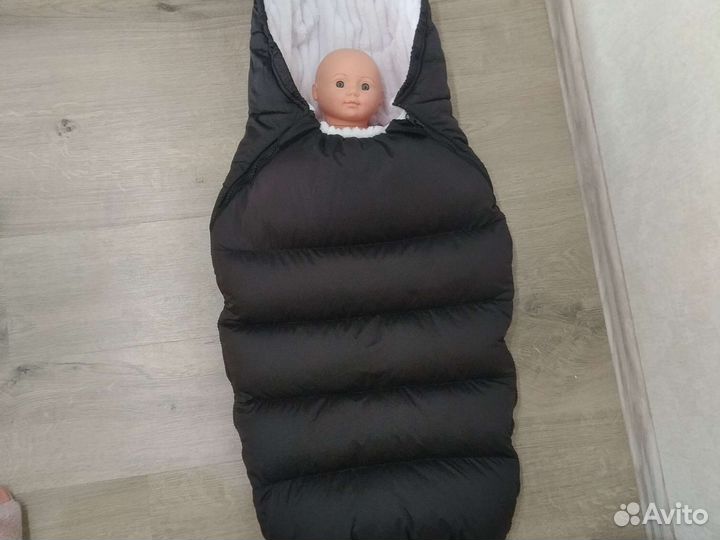 Зимний конверт в коляску