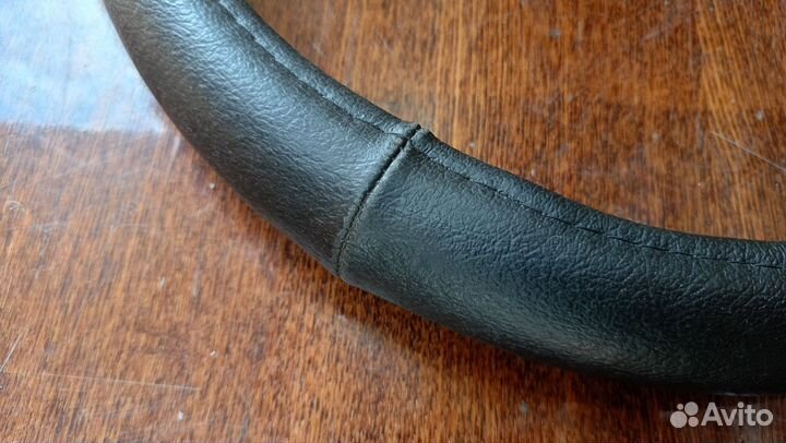 Оплëтка руля кожаная 38 см