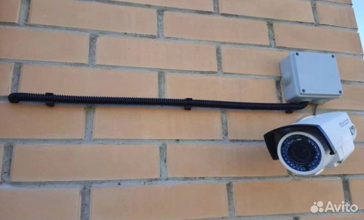 Видеонаблюдение с установкой