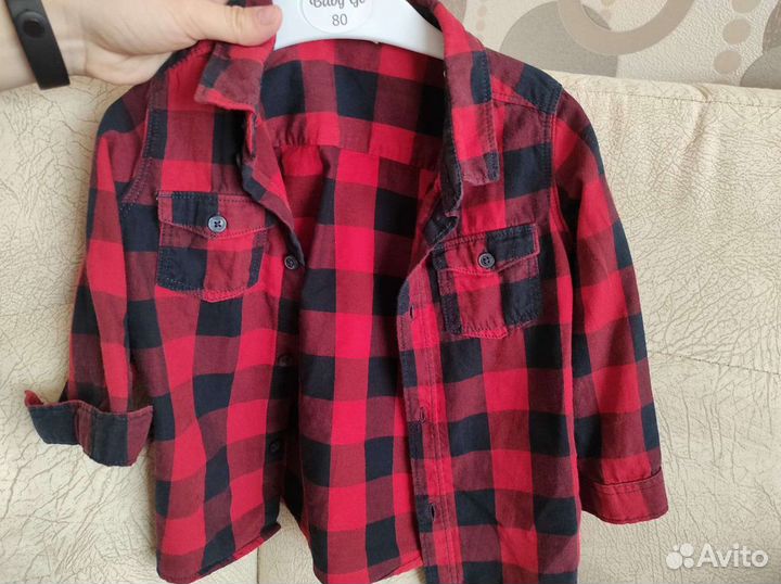 Рубашка для мальчика 80