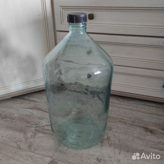 Бутылка стеклянная 20 литров