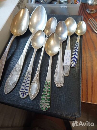 Ложки,вилки и прочие изделия из серебра